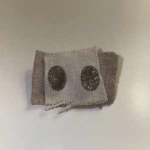 Sparkly Gray Earrings NWT